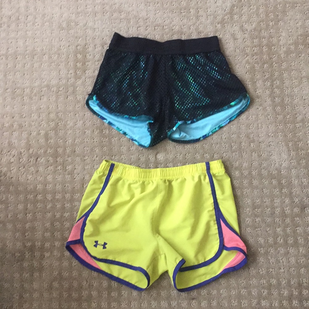 Under armor & champion Child shorts